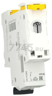 Автоматический выключатель SCHNEIDER ELECTRIC Acti9 iK60N 1P 25A C 6кА (A9K24125) - Фото 4